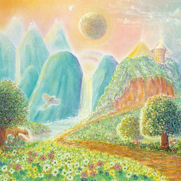 Рай рисунок карандашом