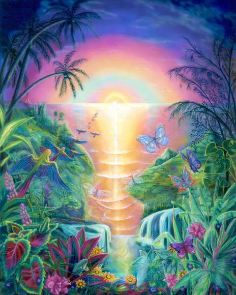 Райский пейзаж