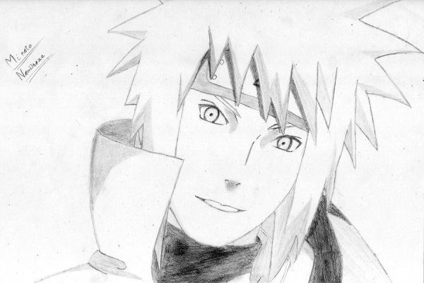Минато Намикадзе карандашом