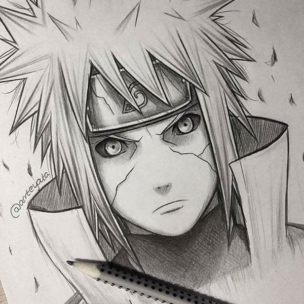 Раскраска Минато Намикадзе