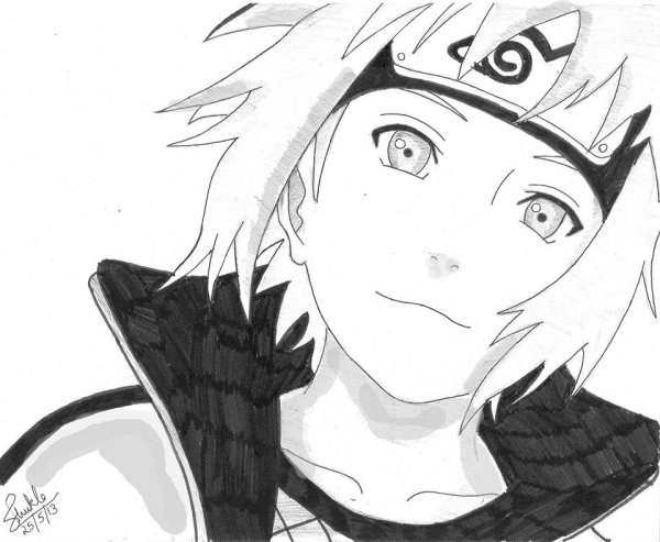 Раскраска Минато Намикадзе