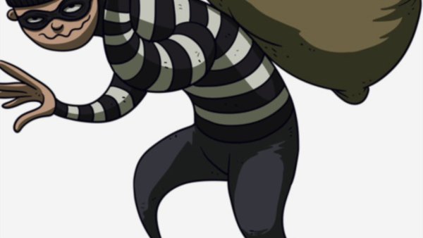 Преступник стикер