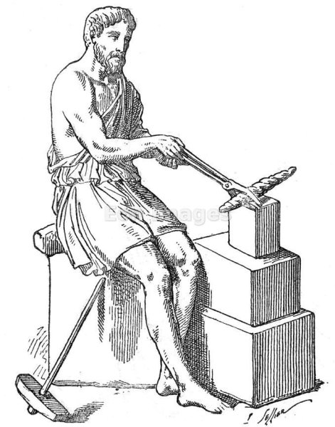 Кузнец рисунок