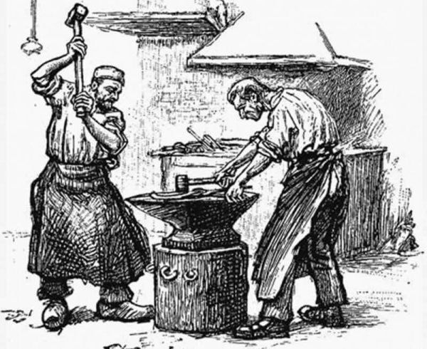 Ремесленники в древней Руси кузнецы