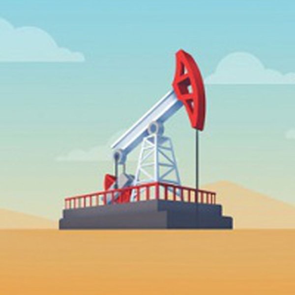 Нефтяная вышка вектор