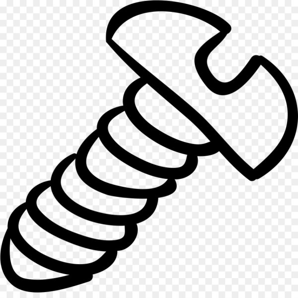 Шуруп трафарет