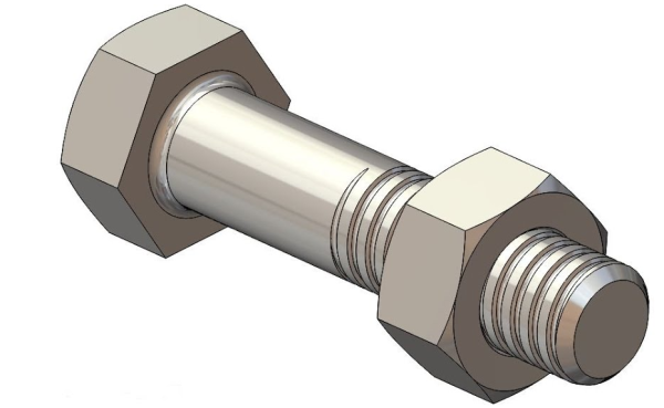 Solidworks резьба гайка и болт