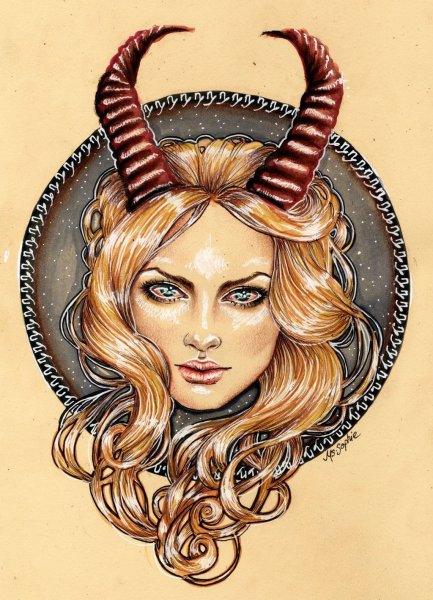 Козерог Capricornus арт