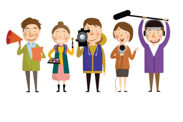 Репортер мультяшный