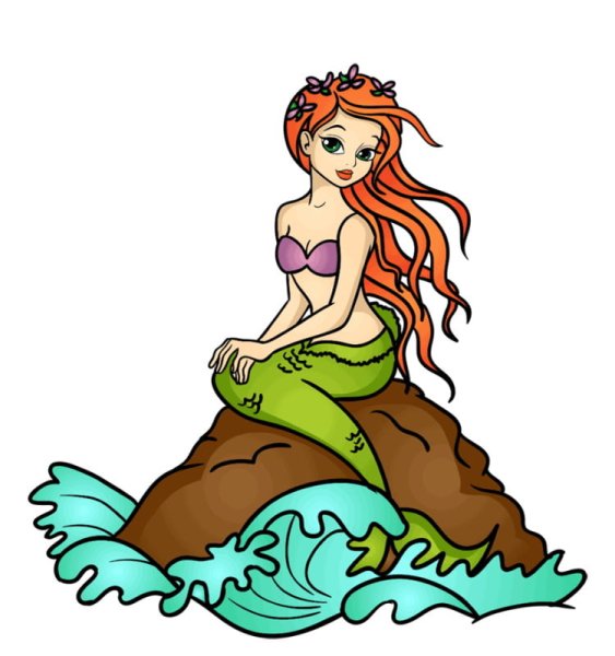 Русалочка иллюстрации