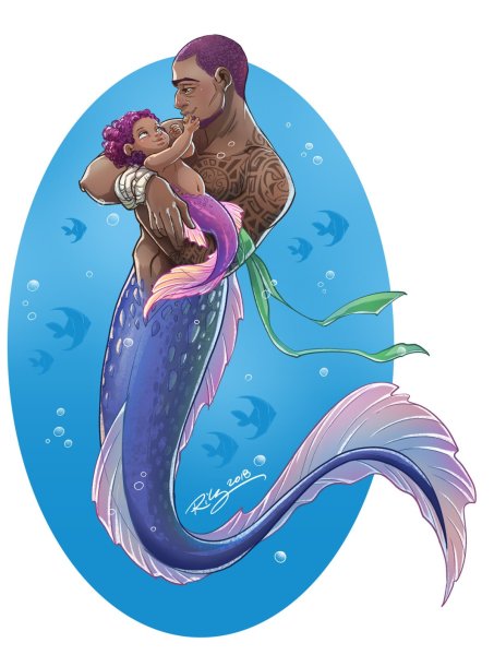 Русалка для детей