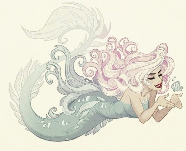 Референсы русалок