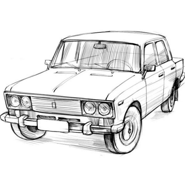 Жигули для рисования