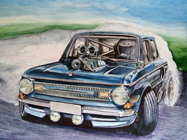 ГАЗ 24 скетч