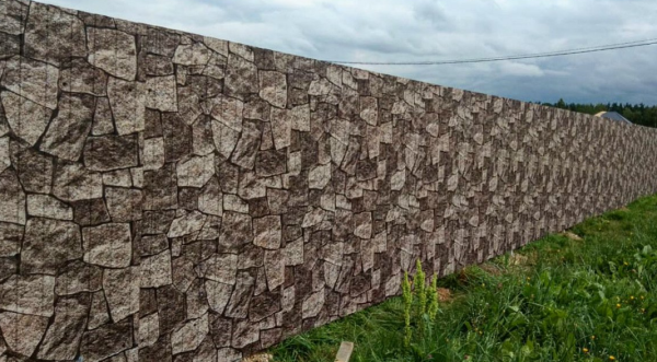 Профлист с8 под камень