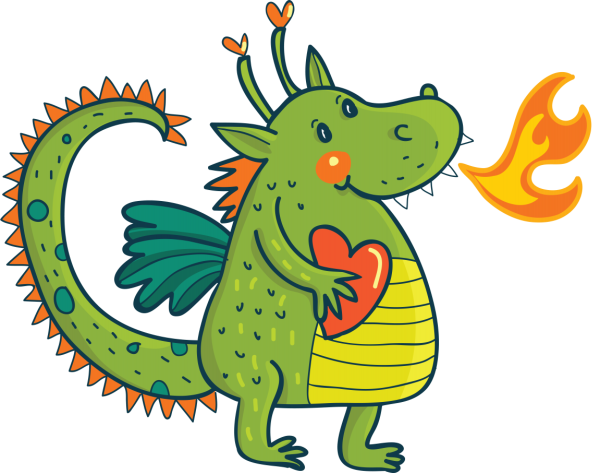 Рисунок дракончика