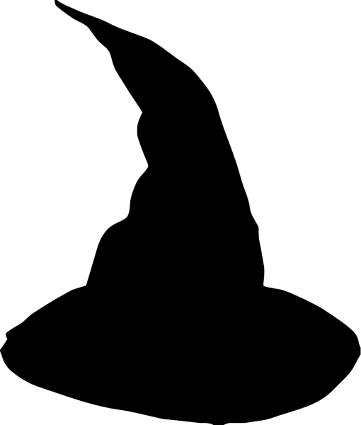 Шляпа ведьмы прозрачная