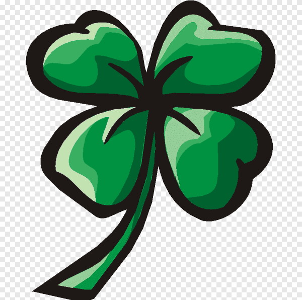 Клевер четырехлистный good luck