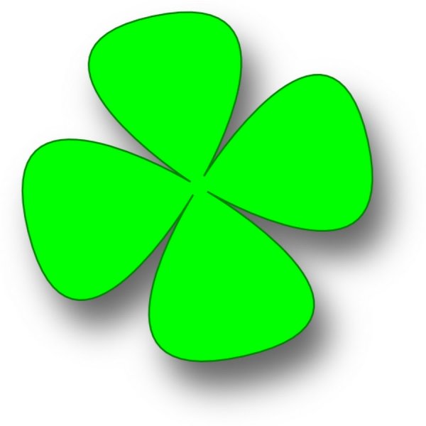 Клевер нарисовать