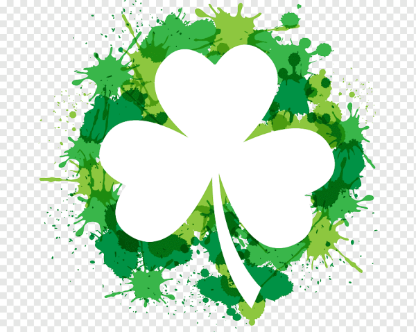 Счастливый четырехлистный Клевер