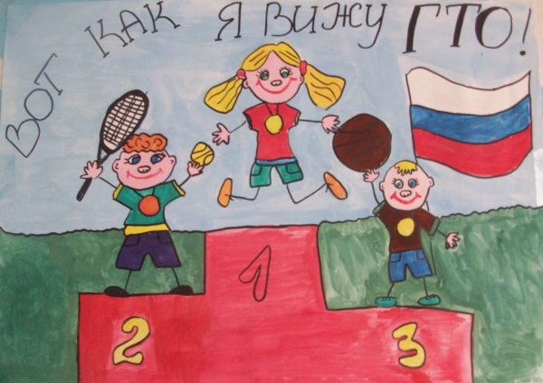 ГТО рисунки