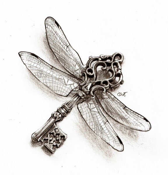 Ключ Стрекоза из Гарри Поттера