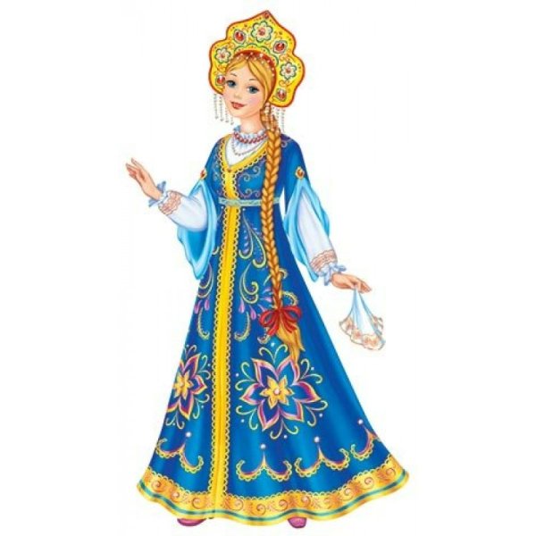 Рисование образа русской красавицы