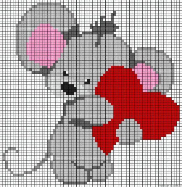 Вышивка крестом по клеткам