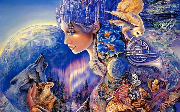 Английская художница Жозефина Уолл