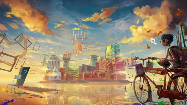 Креативный пейзаж