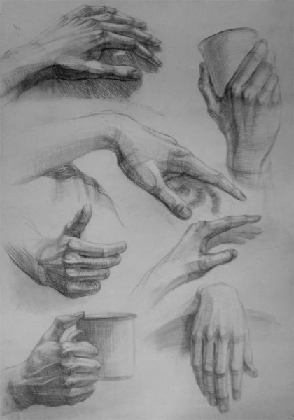 Зарисовки рук