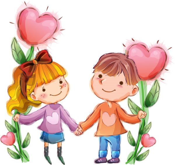 Рисунок на тему Дружба