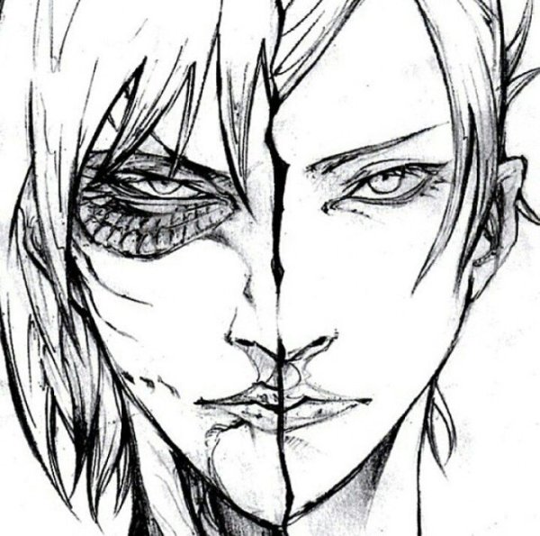 Энни Леонхарт арт карандашом