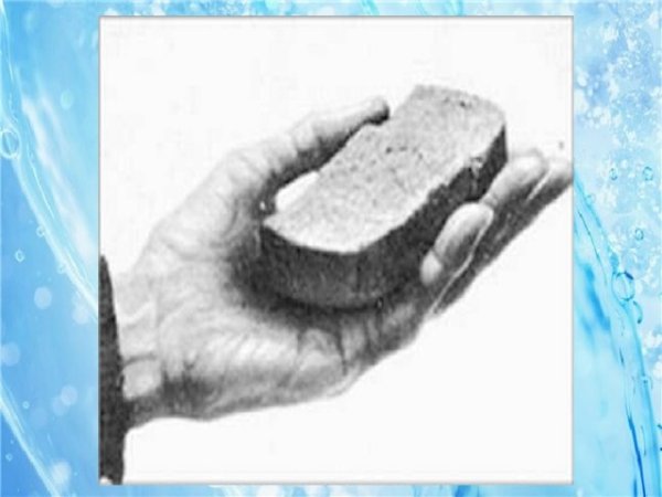 Рисование о блокадном хлебе