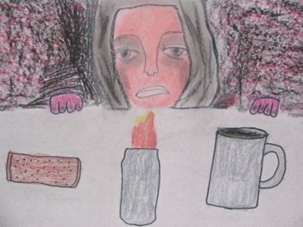 Ларичев картина блокадный хлеб живопись