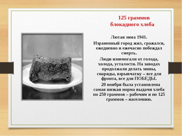 Акция блокадный хлеб Ленинграда 2020