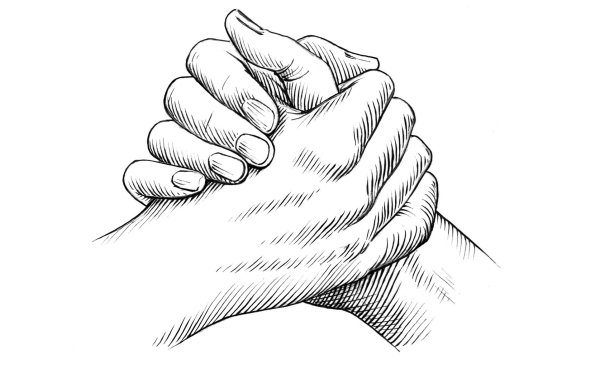 Рукопожатие рисунок