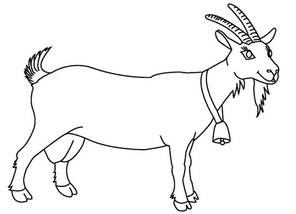 Коза для рисования
