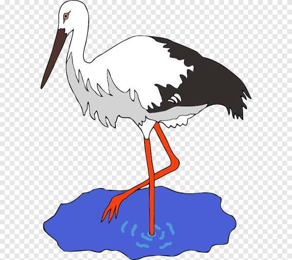 Живопись Аисты