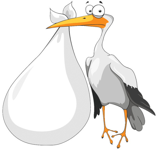 Аист векторный