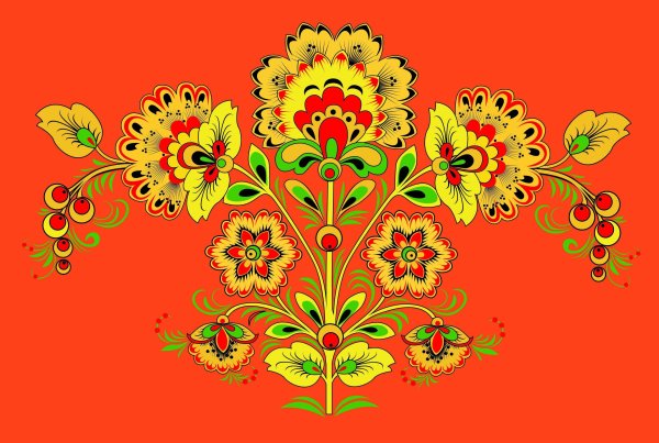 Орнамент в русском народном стиле