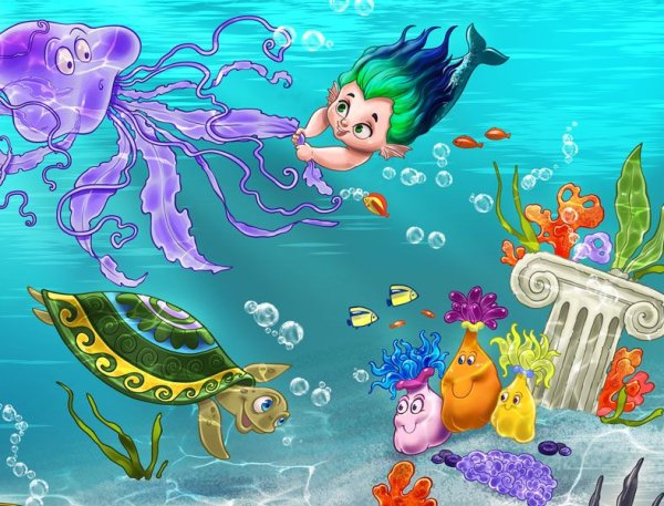 Сказочный подводный мир