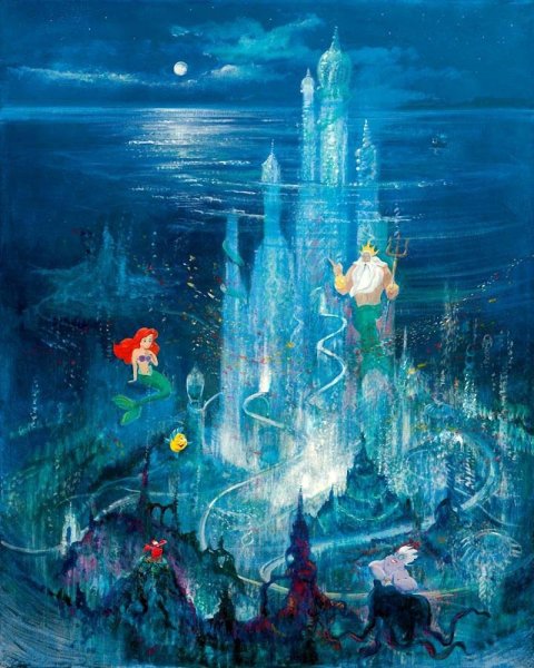 Русалочка дворец морского царя