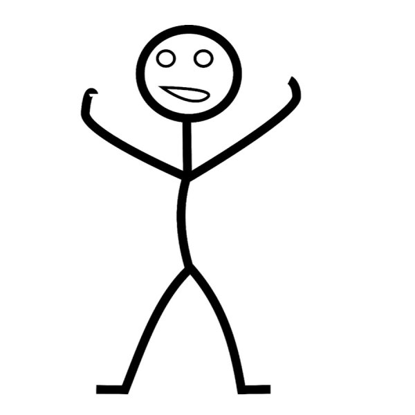 Человечек рисунок