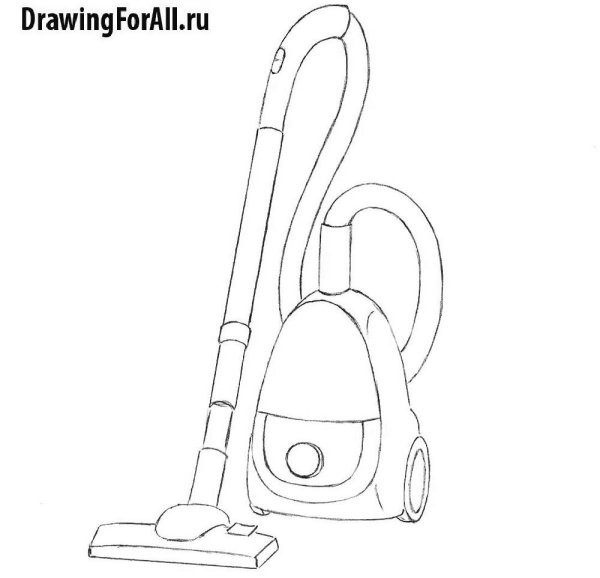 Раскраска пылесос