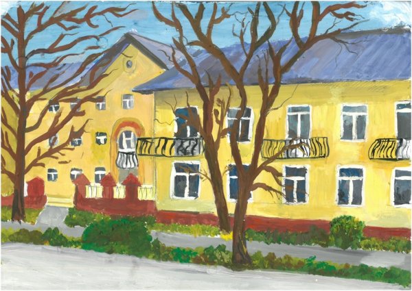 Рисование моя улица