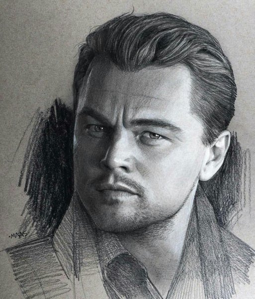 Белла Хадид рисунок карандашом