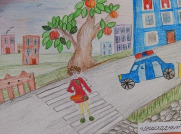 Раскраска "город"