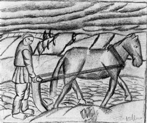 Малевич Пахарь