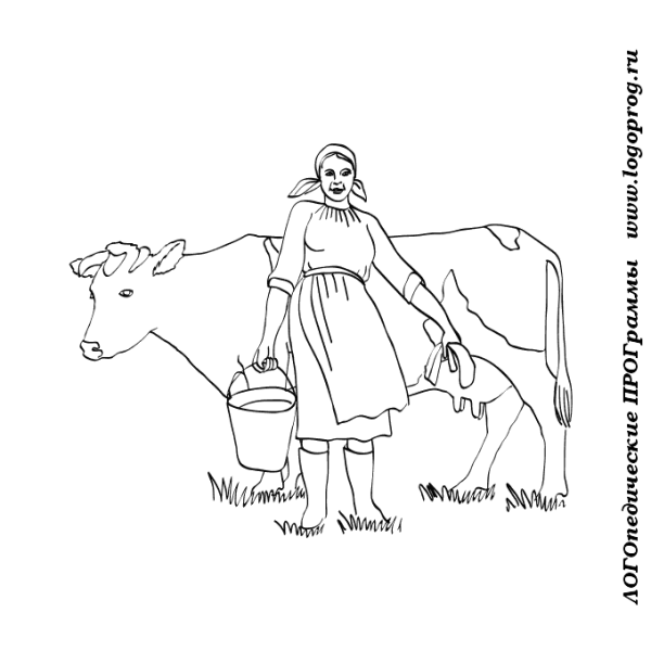 Раскраски сельскохозяйственные профессии